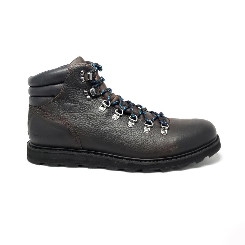 Sorel Madson Leather Hiker Boots in Tobacco - Picture 2 of 8